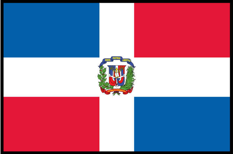 Dominican republic flag